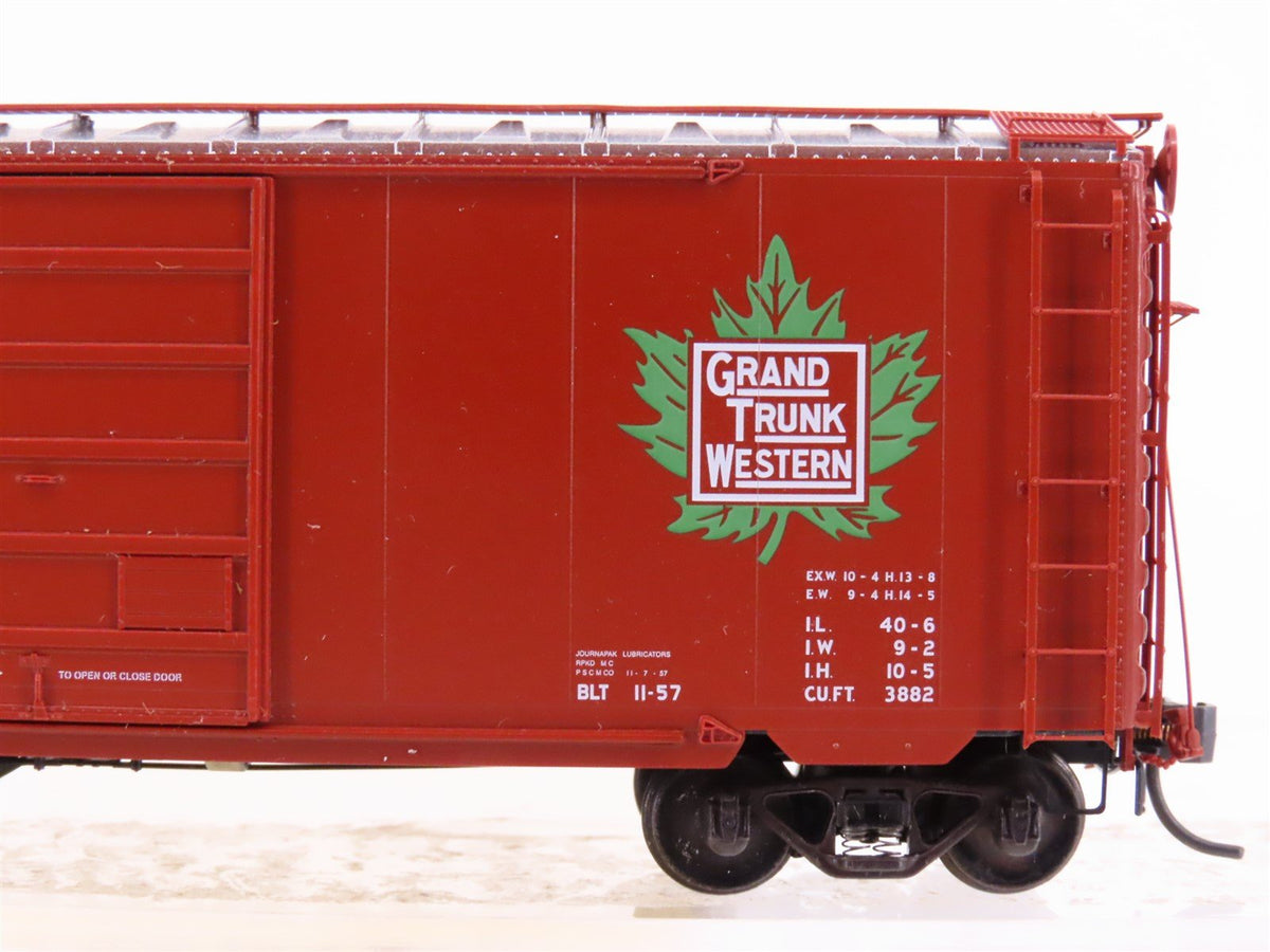 HO Scale Kadee 5231 GTW Grand Trunk Western 40&#39; Single Door Box Car #516796