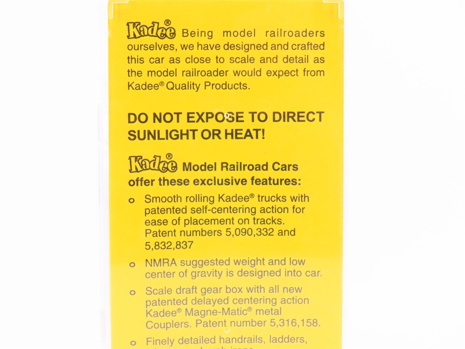 HO Kadee 4050 CGW Chicago Great Western 40' Single Door Box Car #5325 - Sealed