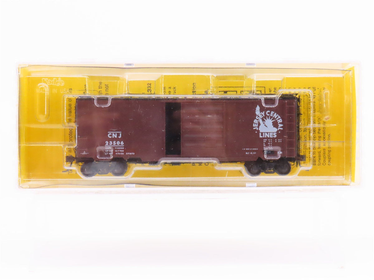 HO Scale Kadee 5229 CNJ Jersey Central 40&#39; Single Door Box Car #23506 - Sealed