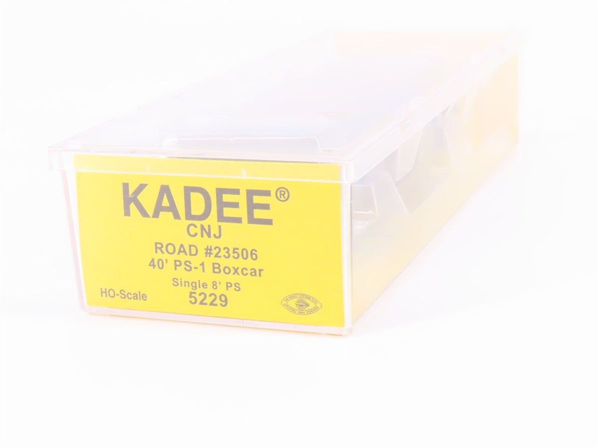 HO Scale Kadee 5229 CNJ Jersey Central 40&#39; Single Door Box Car #23506 - Sealed