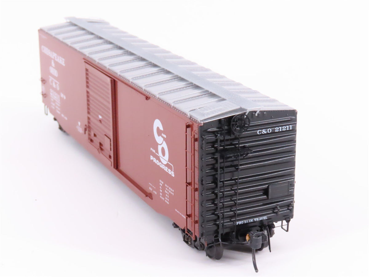 HO Scale Kadee 6008 C&amp;O Chesapeake &amp; Ohio 50&#39; Single Door Box Car #21211