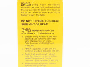 HO Scale Kadee 6008 C&O Chesapeake & Ohio 50' Single Door Box Car #21211