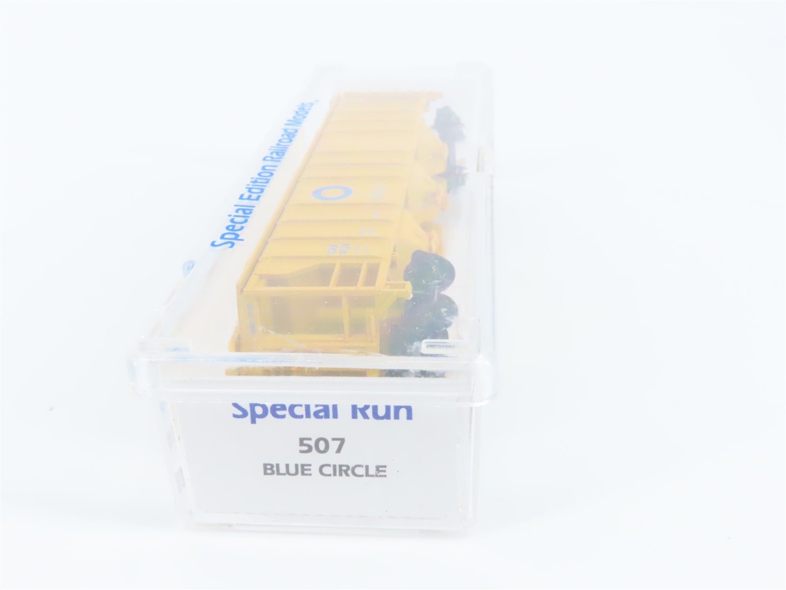 N Scale Atlas/Specials Edition 507 Custom BCAX Blue Circle 3-Bay Hopper #10128