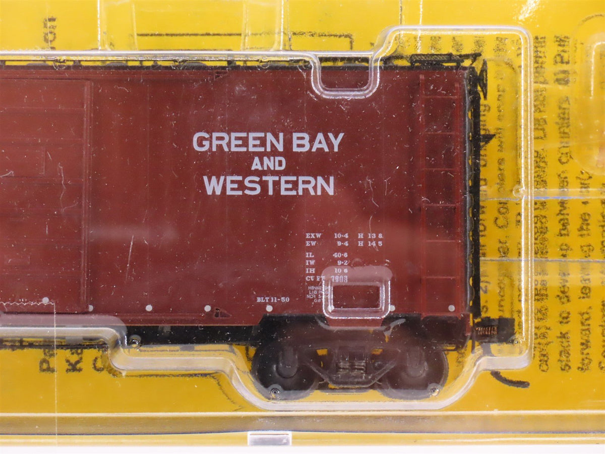 HO Scale Kadee 4049 GBW Green Bay Route 40&#39; Single Door Box Car #806 - Sealed