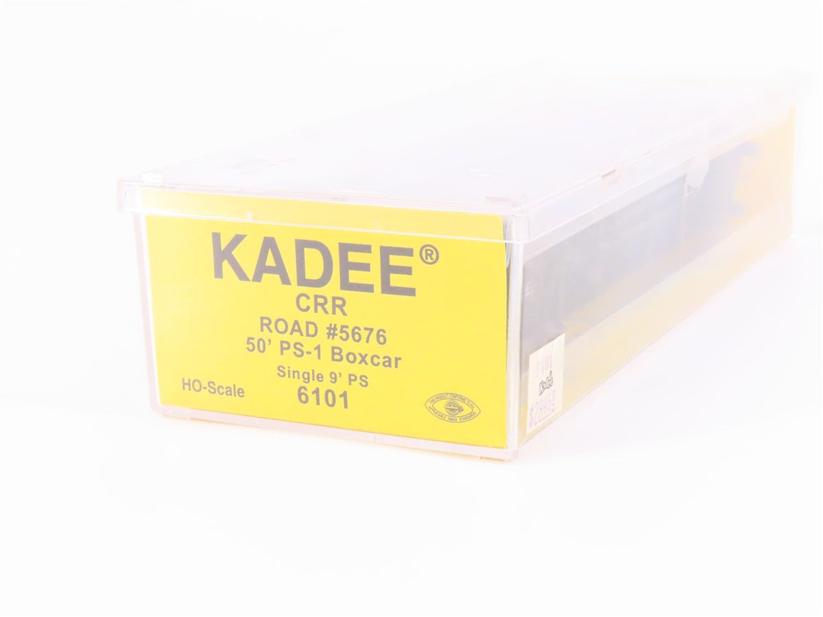 HO Scale Kadee 6101 CRR Clinchfield 50&#39; Single Door Box Car #5676 - Sealed