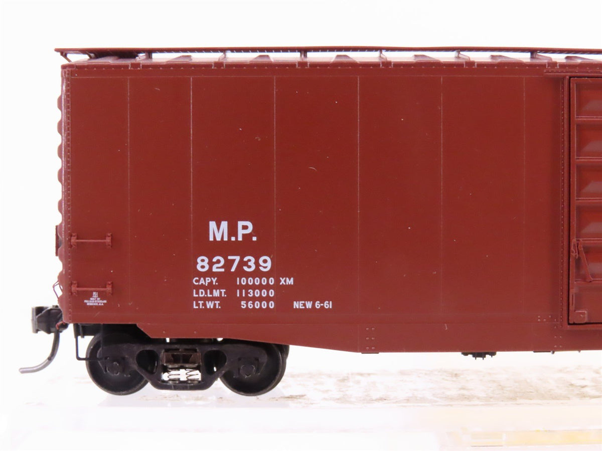 HO Scale Kadee 6102 MP Missouri Pacific Railroad 50&#39; Single Door Box Car #82739