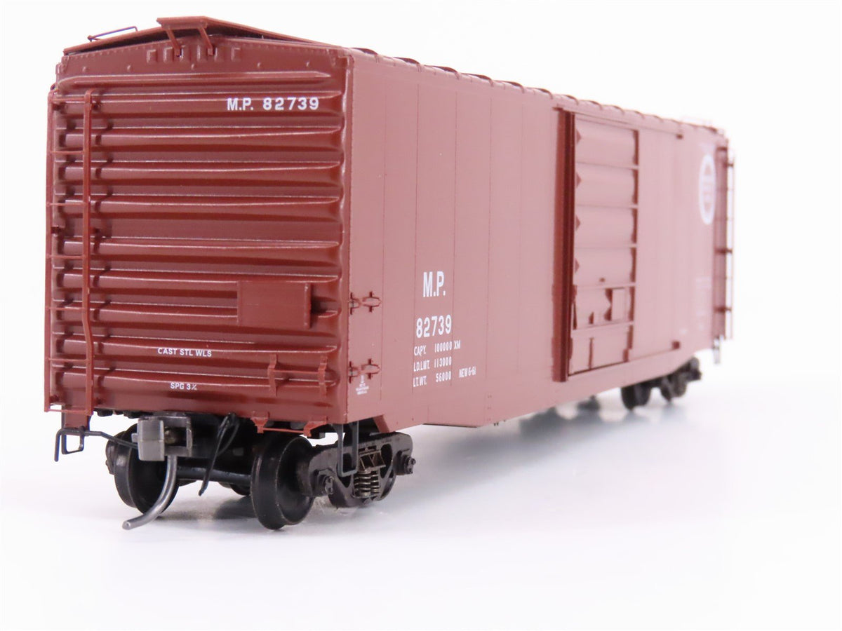 HO Scale Kadee 6102 MP Missouri Pacific Railroad 50&#39; Single Door Box Car #82739