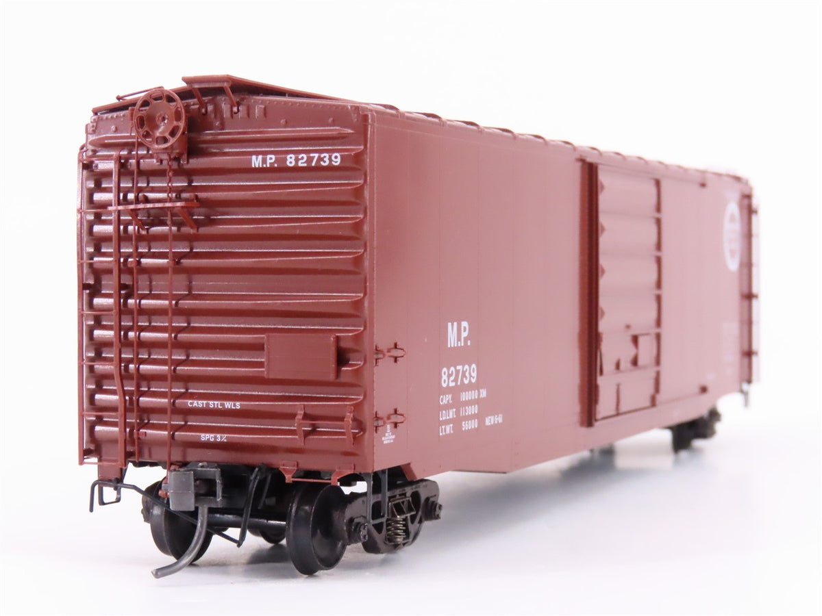 HO Scale Kadee 6102 MP Missouri Pacific Railroad 50&#39; Single Door Box Car #82739