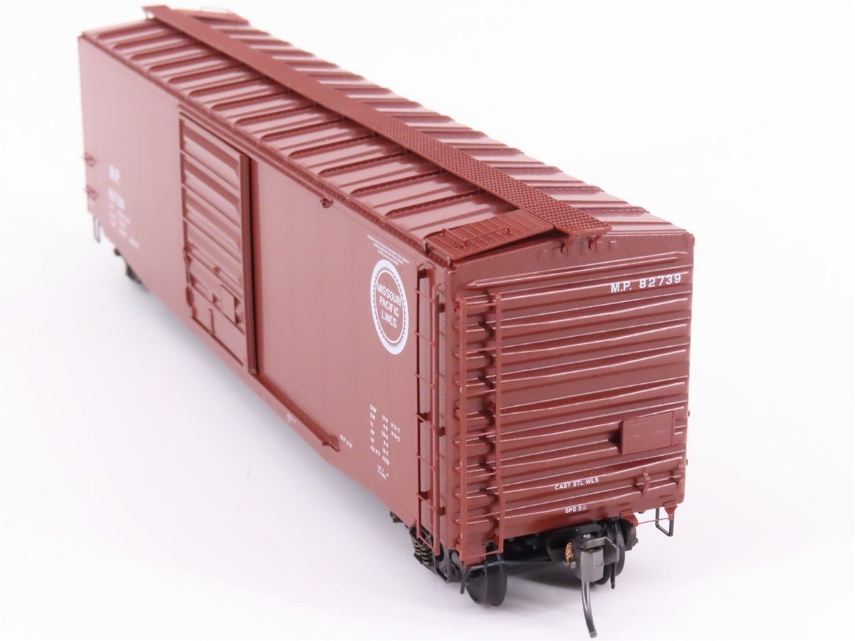 HO Scale Kadee 6102 MP Missouri Pacific Railroad 50&#39; Single Door Box Car #82739