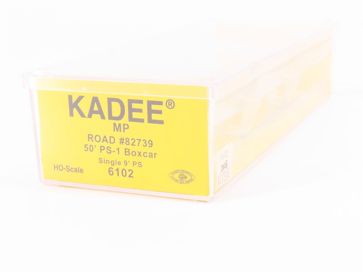 HO Scale Kadee 6102 MP Missouri Pacific Railroad 50&#39; Single Door Box Car #82739