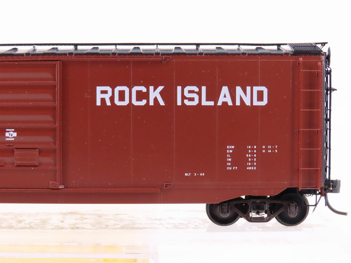 HO Scale Kadee 6701 RI Rock Island Railroad 50&#39; Double Door Box Car #6950