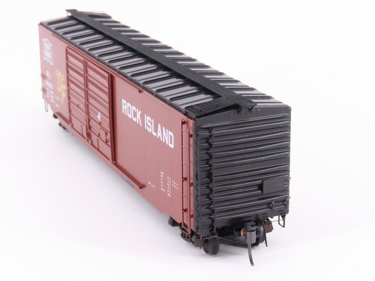 HO Scale Kadee 6701 RI Rock Island Railroad 50&#39; Double Door Box Car #6950