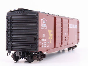 HO Scale Kadee 6701 RI Rock Island Railroad 50' Double Door Box Car #6950