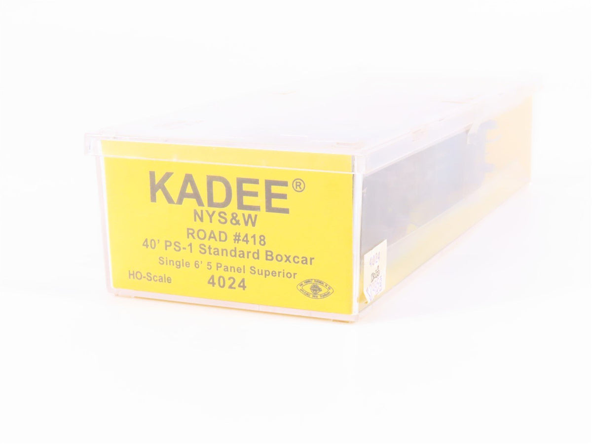 HO Scale Kadee 4024 New York Susquehanna &amp; Western 40&#39; Box Car #418 - Sealed