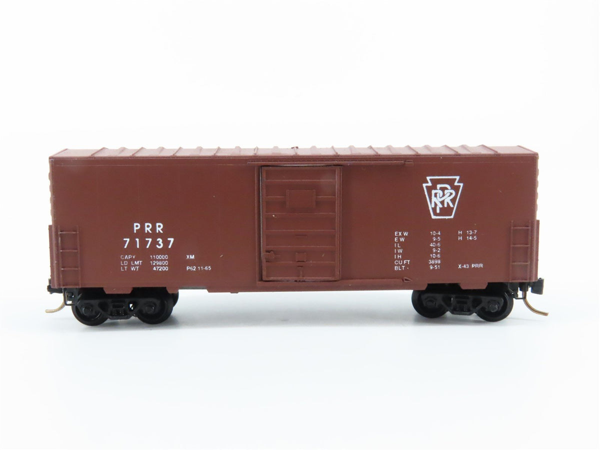 N Scale Kadee/Loco-Motives PRR Pennsylvania 40&#39; Boxcar #71737