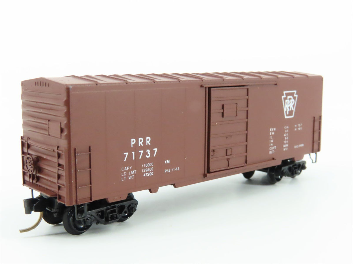 N Scale Kadee/Loco-Motives PRR Pennsylvania 40&#39; Boxcar #71737