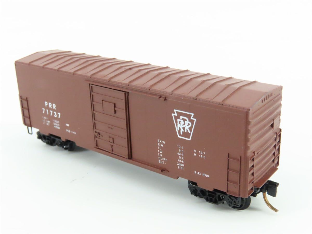 N Scale Kadee/Loco-Motives PRR Pennsylvania 40&#39; Boxcar #71737