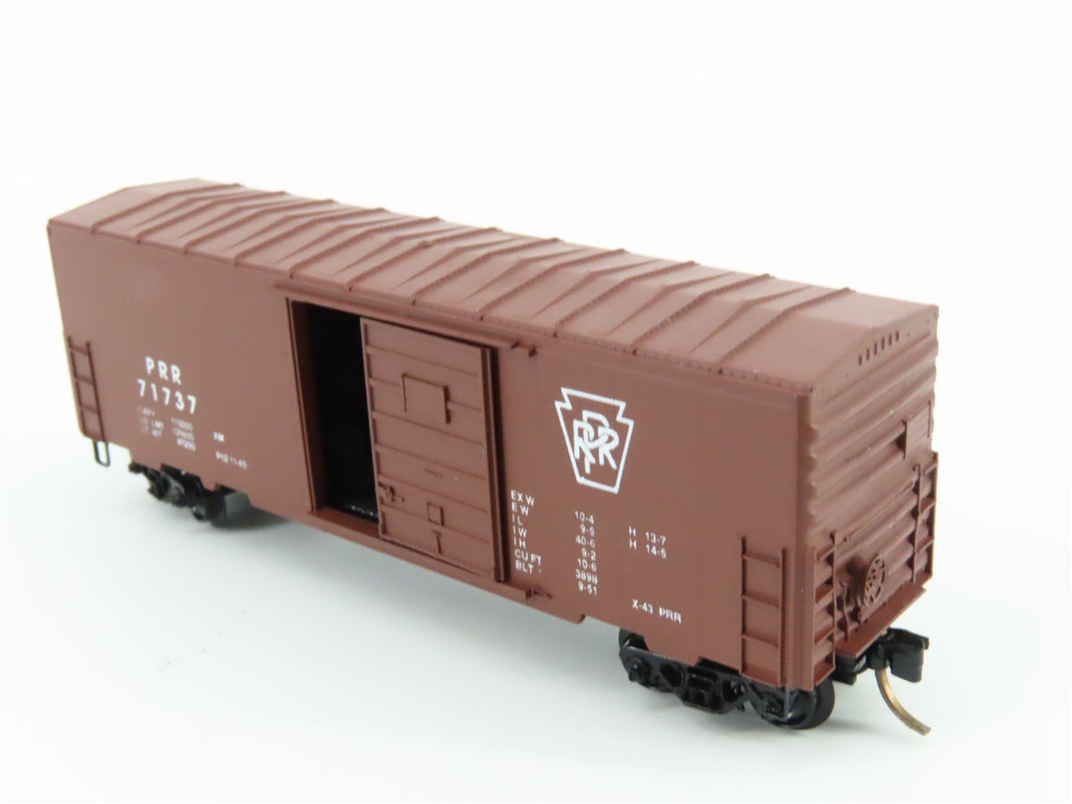 N Scale Kadee/Loco-Motives PRR Pennsylvania 40&#39; Boxcar #71737