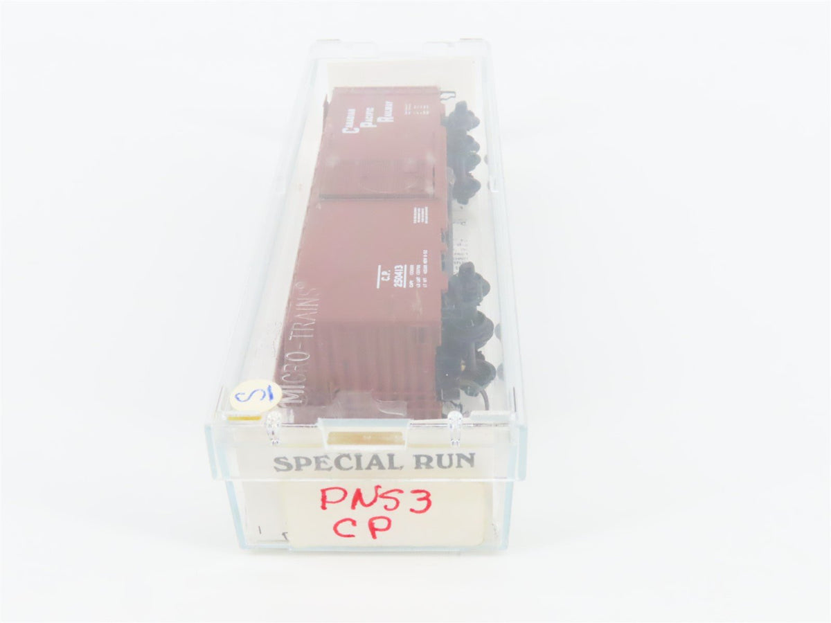 N Scale Kadee/Micro-Trains CP Canadian Pacific 40&#39; Boxcar #250413