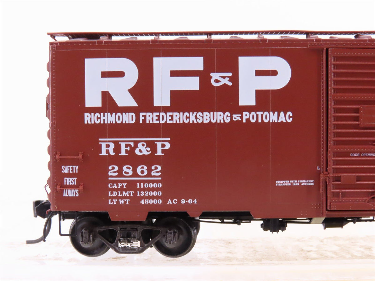 HO Scale Kadee 4306 RF&amp;P Richmond Fredericksburg &amp; Potomac 40&#39; Box Car #2862