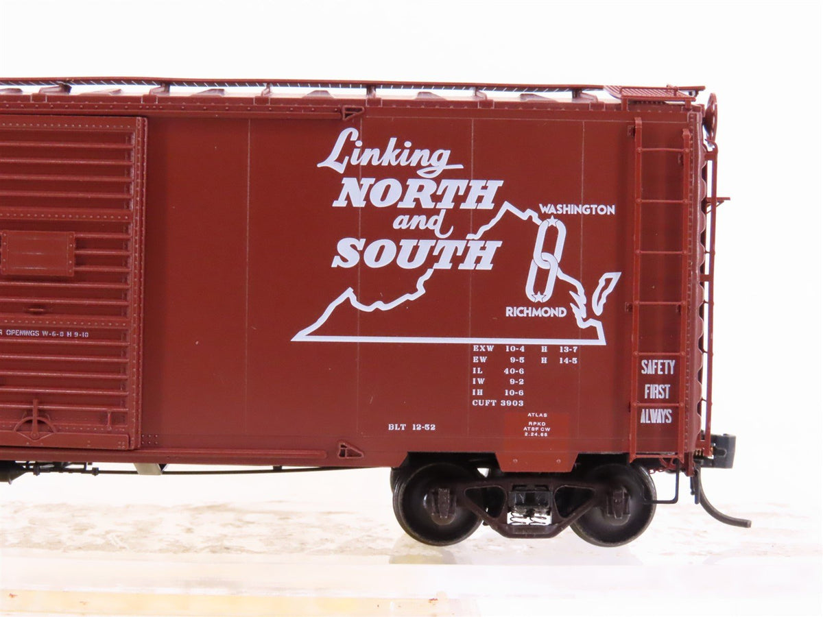 HO Scale Kadee 4306 RF&amp;P Richmond Fredericksburg &amp; Potomac 40&#39; Box Car #2862