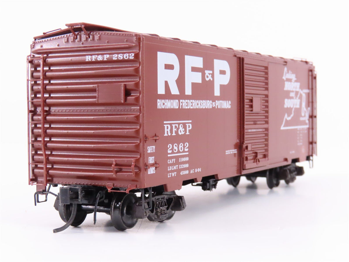 HO Scale Kadee 4306 RF&amp;P Richmond Fredericksburg &amp; Potomac 40&#39; Box Car #2862