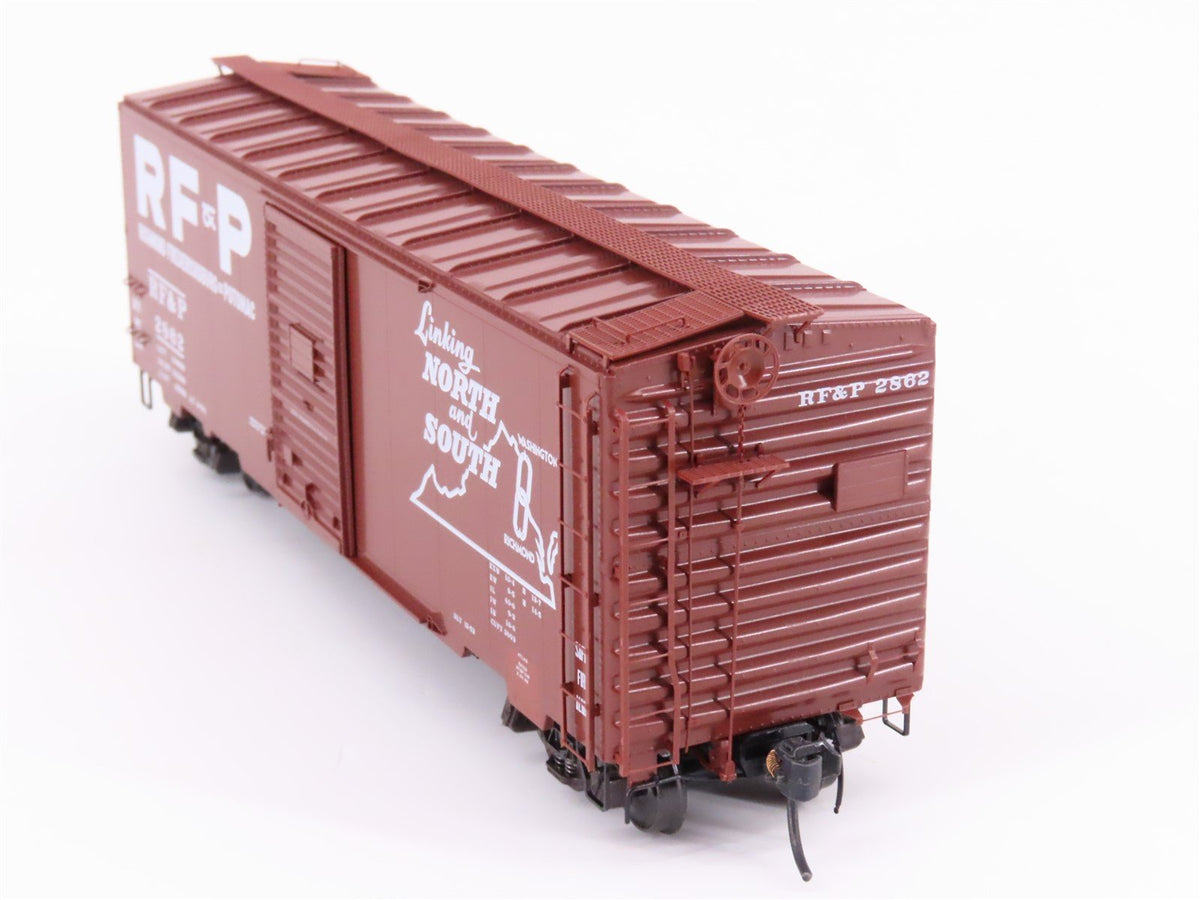 HO Scale Kadee 4306 RF&amp;P Richmond Fredericksburg &amp; Potomac 40&#39; Box Car #2862