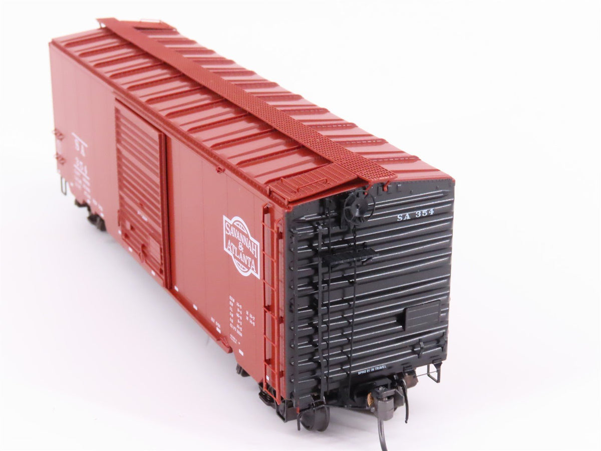 HO Scale Kadee 5221 SA Savannah &amp; Atlanta Railroad 40&#39; Single Door Box Car #354