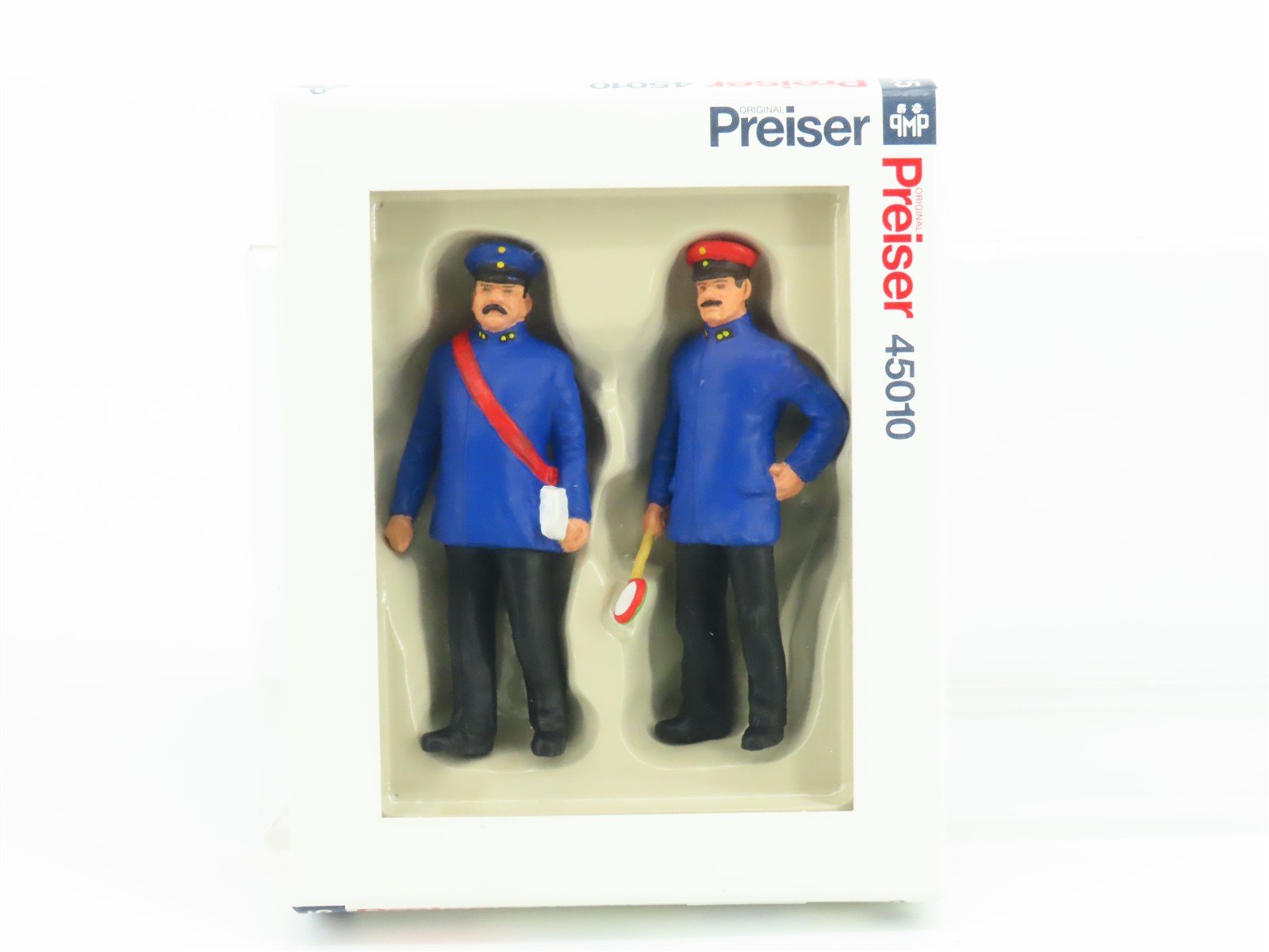 G 1/22.5 Scale Preiser 45010 DR German Railway Personnel Figures 2-Pack