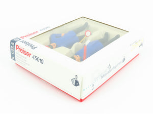 G 1/22.5 Scale Preiser 45010 DR German Railway Personnel Figures 2-Pack
