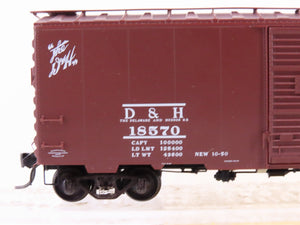 HO Scale Kadee 4010 D&H Delaware & Hudson 40' Single Door Box Car #18570