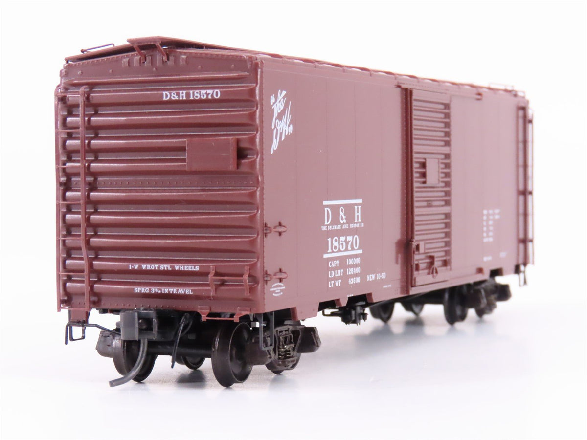 HO Scale Kadee 4010 D&amp;H Delaware &amp; Hudson 40&#39; Single Door Box Car #18570