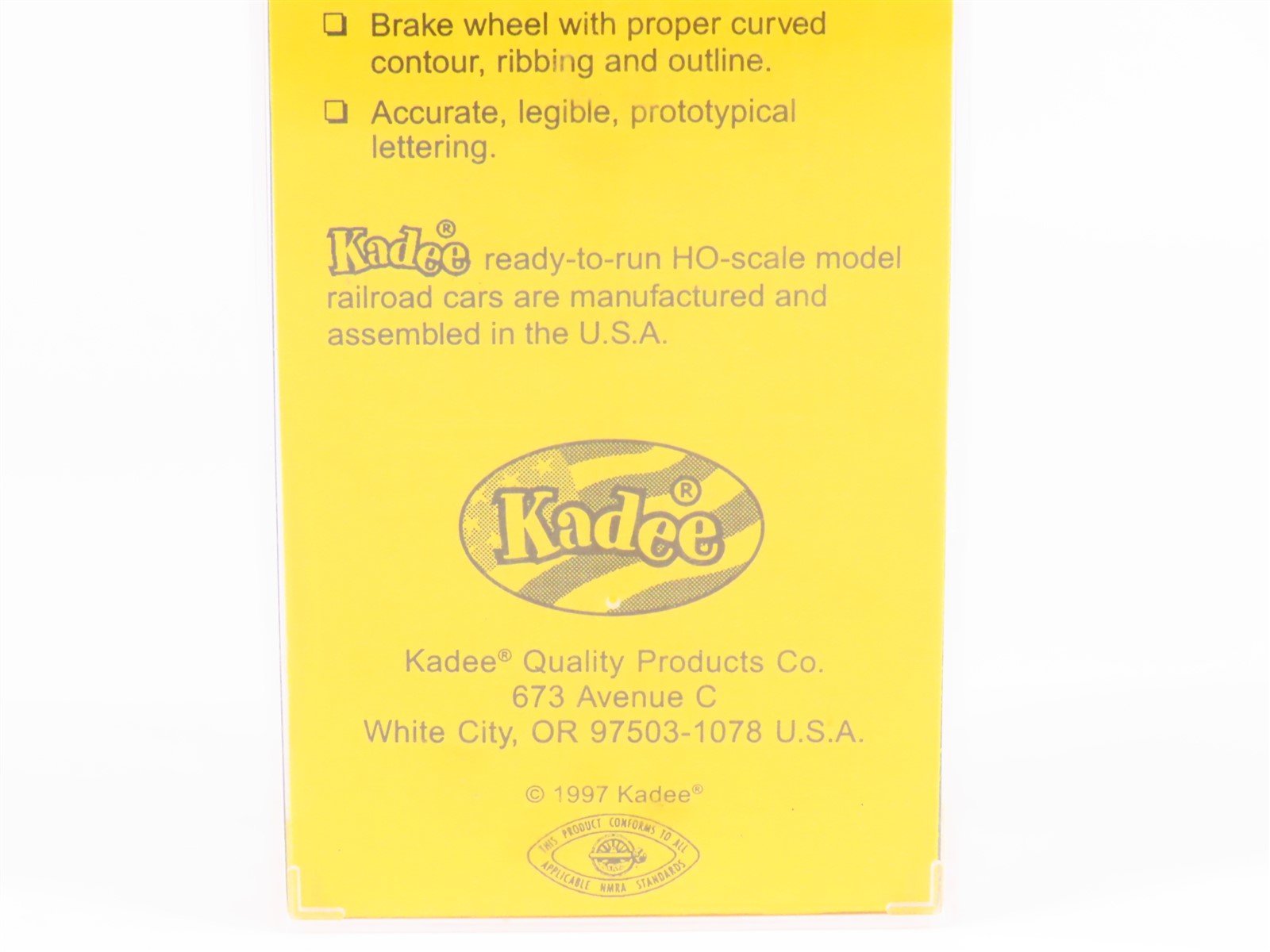 HO Scale Kadee 4010 D&H Delaware & Hudson 40' Single Door Box Car #18570