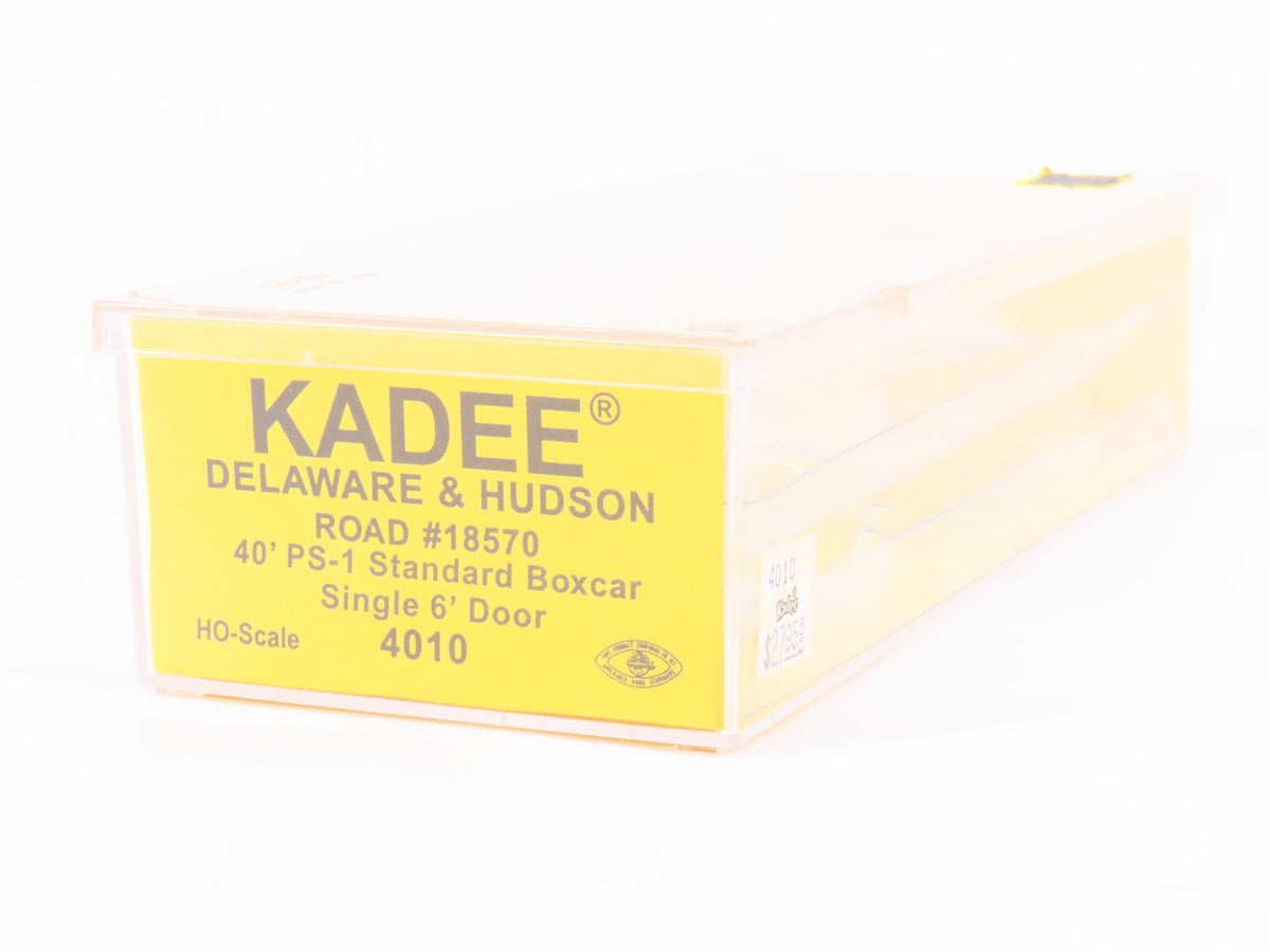 HO Scale Kadee 4010 D&amp;H Delaware &amp; Hudson 40&#39; Single Door Box Car #18570