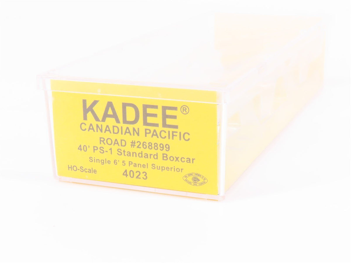 HO Scale Kadee 4023 CP Canadian Pacific Railroad 40&#39; Single Door Box Car #268899