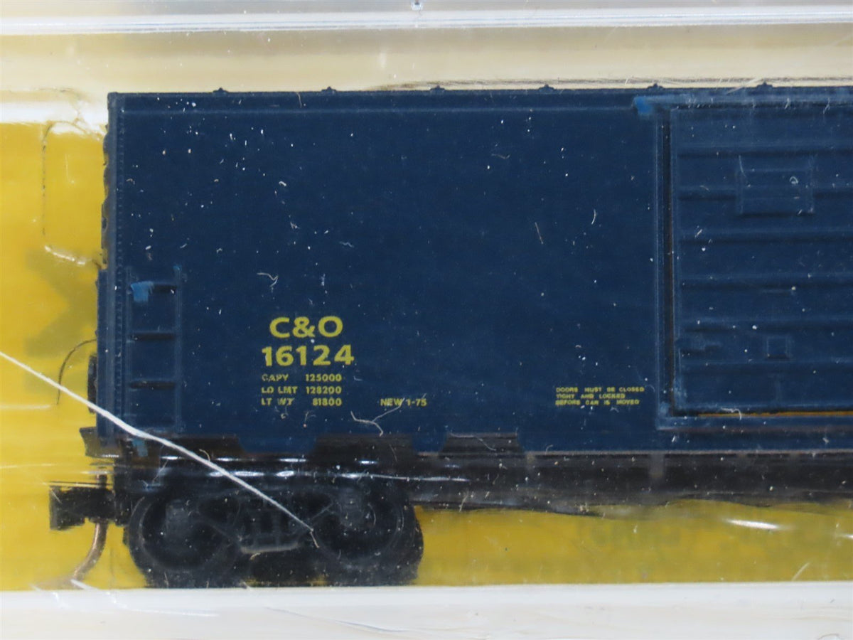 N Scale Aksarben 9215 A/B B&amp;O/C&amp;O/CSX Railway 40&#39; Boxcar 2-Pack SEALED