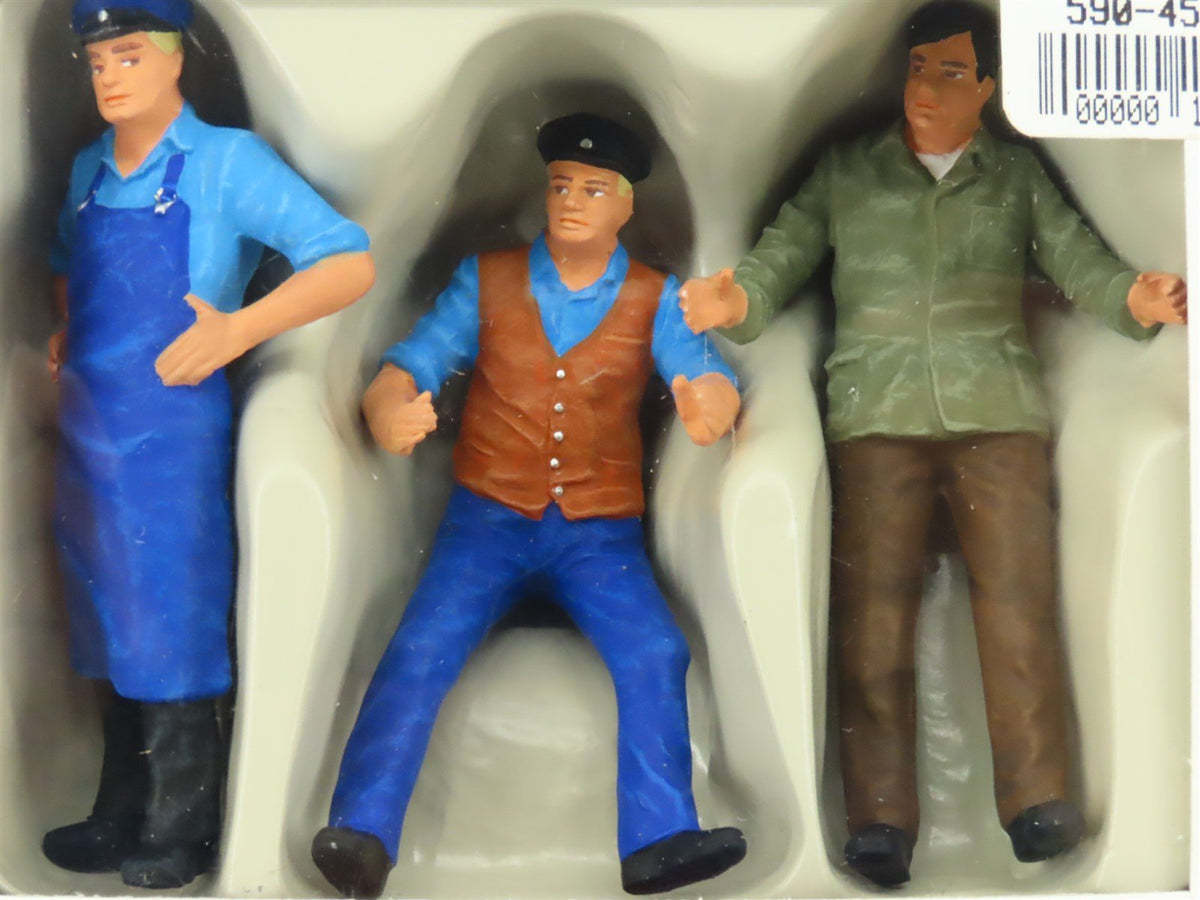 G 1/22.5 Scale Preiser 45028 Delivery Men Figures 3-Pack - Sealed