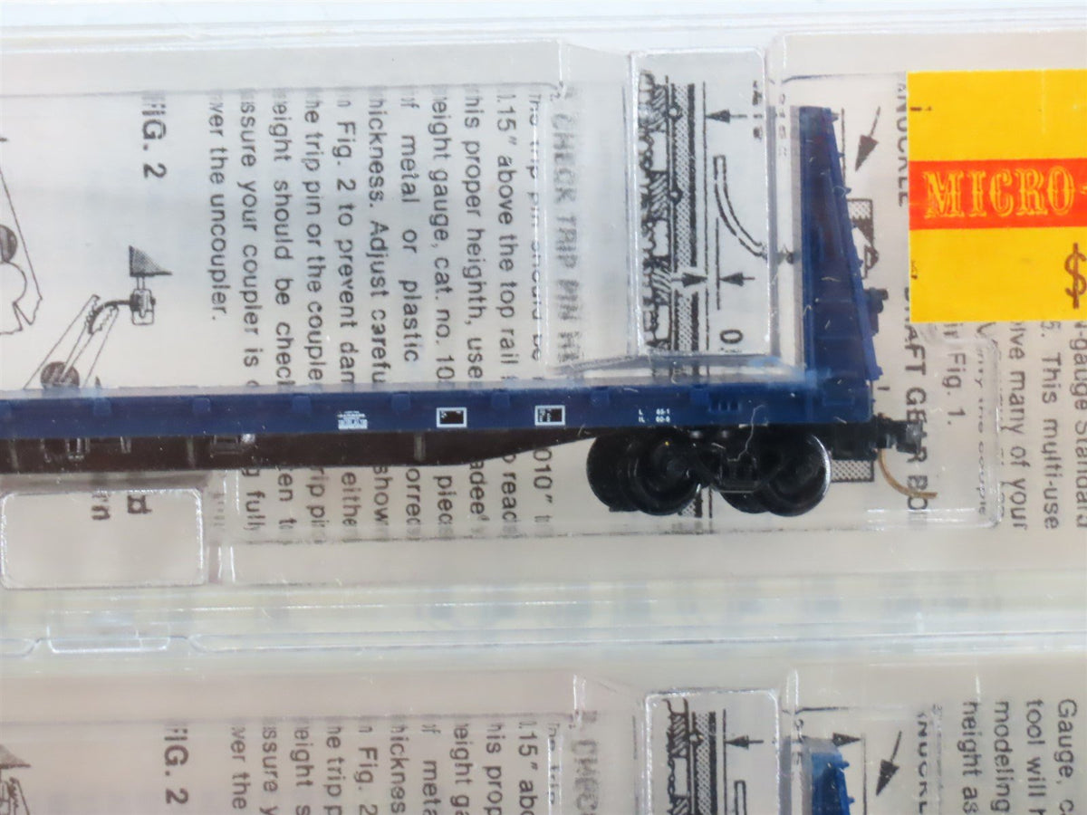 N Scale Micro-Trains MTL 54062 CLC Railway 61&#39; Bulkhead Flatcar 6-Pack SEALED