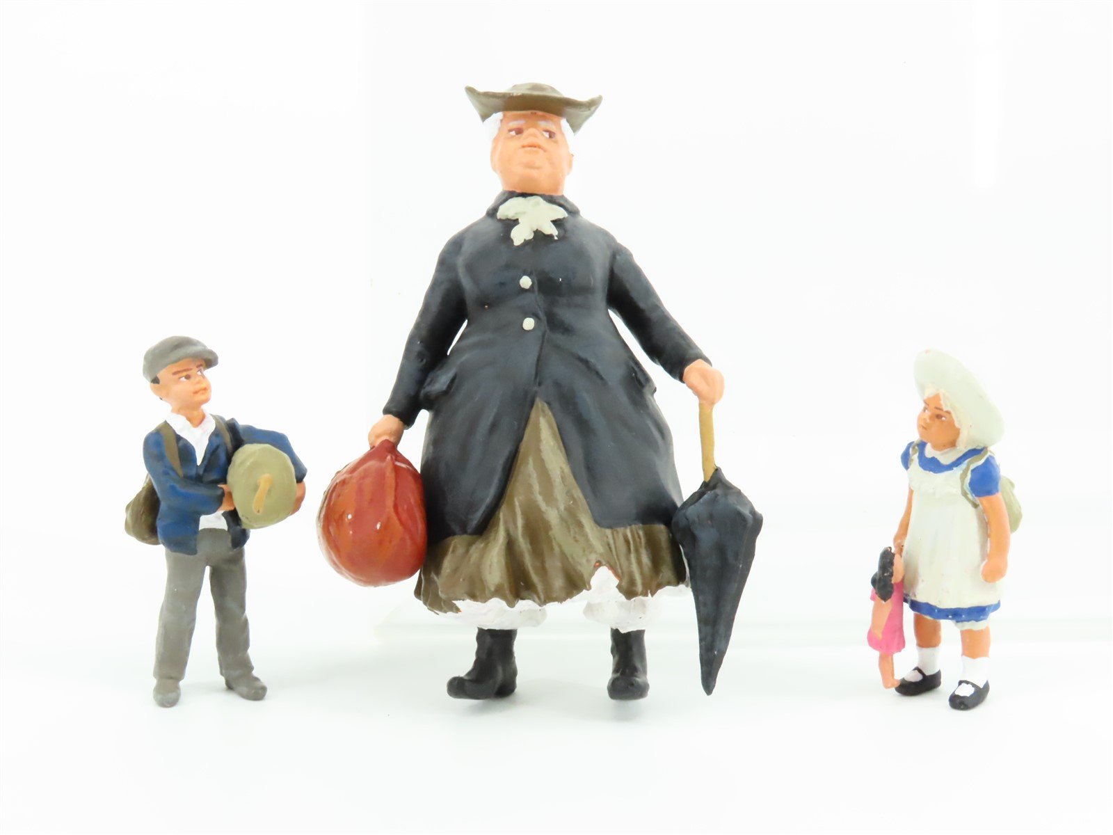 G 1/22.5 Scale Preiser 45061 Aunt Tulli w/ Nephew & Niece Figures 3-Pack