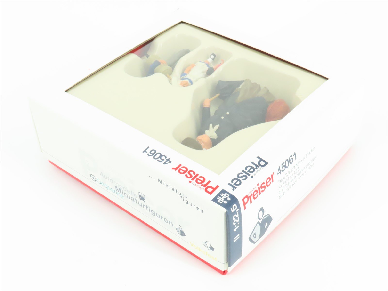 G 1/22.5 Scale Preiser 45061 Aunt Tulli w/ Nephew & Niece Figures 3-Pack