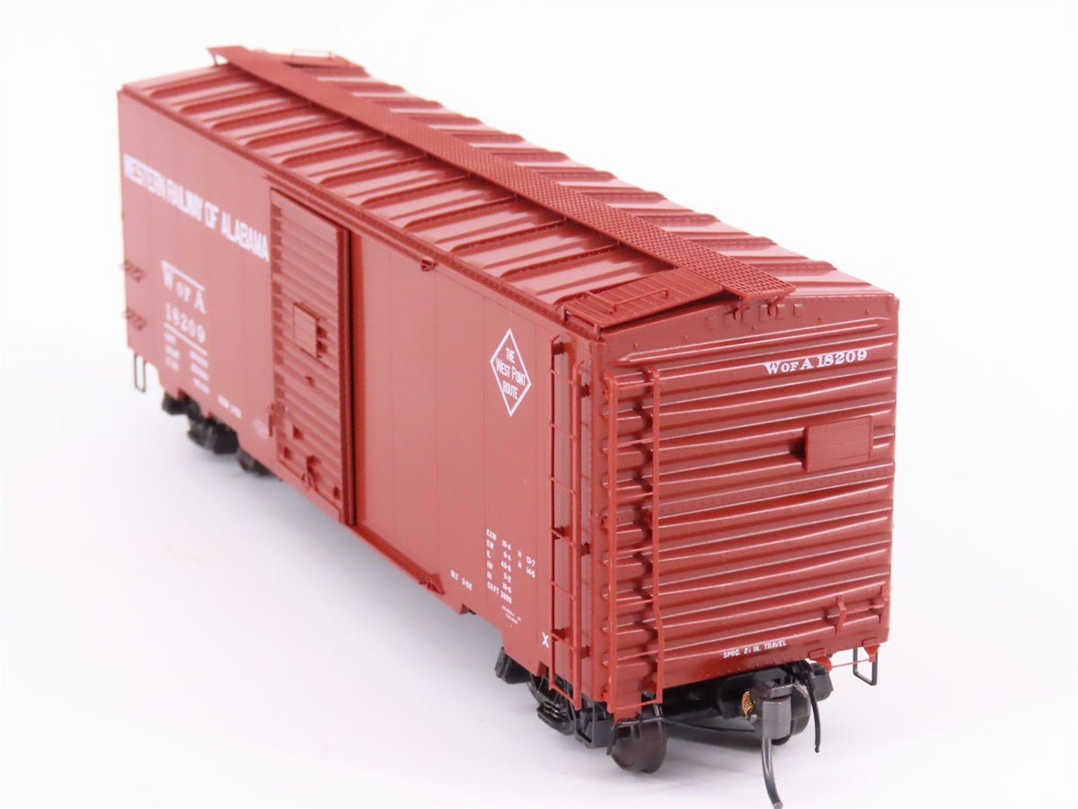 HO Kadee 4304 WofA Western Railway of Alabama 40&#39; Single Door Box Car #18209