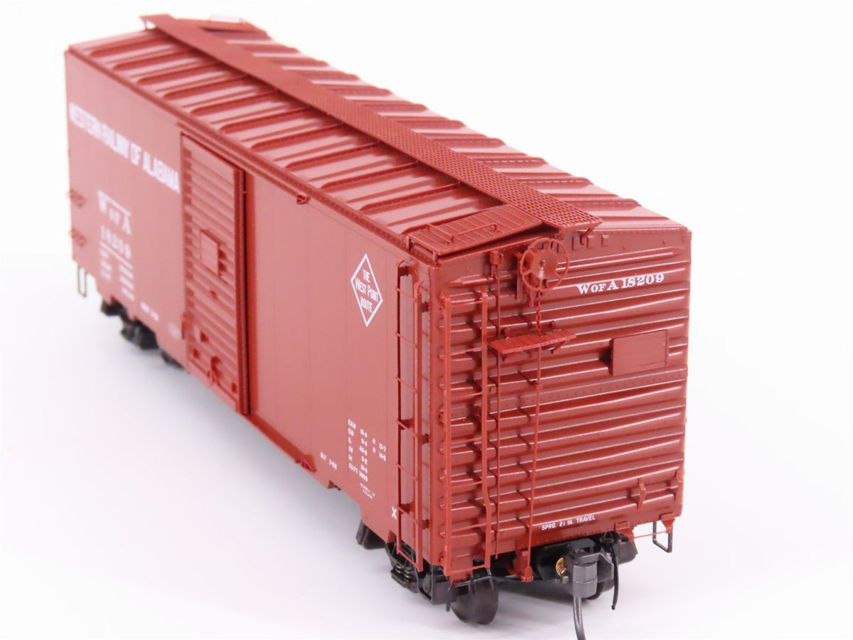 HO Kadee 4304 WofA Western Railway of Alabama 40&#39; Single Door Box Car #18209