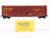 HO Scale Kadee 6505 WP Western Pacific Railroad 50' Double Door Box Car #3838