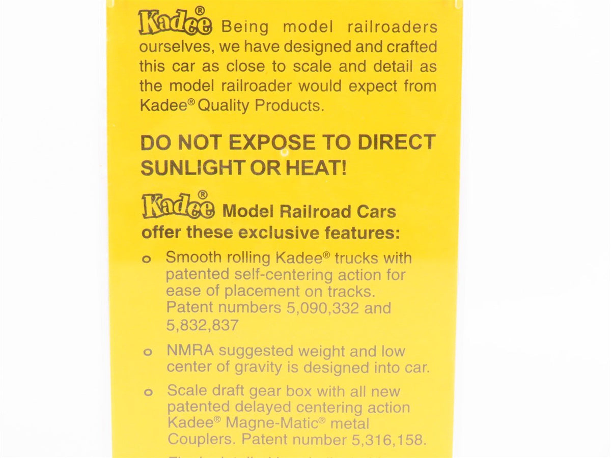 HO Scale Kadee 6505 WP Western Pacific Railroad 50&#39; Double Door Box Car #3838