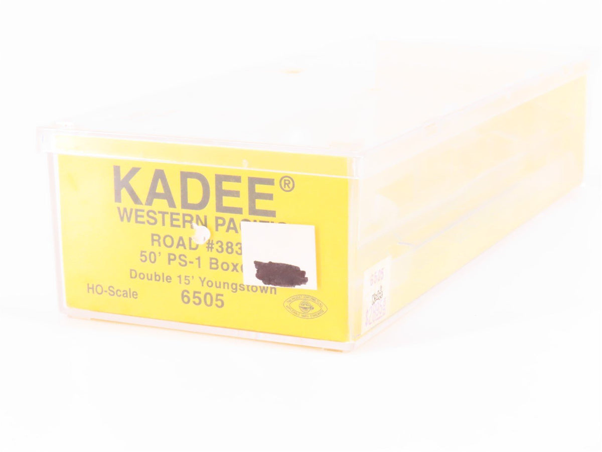 HO Scale Kadee 6505 WP Western Pacific Railroad 50&#39; Double Door Box Car #3838