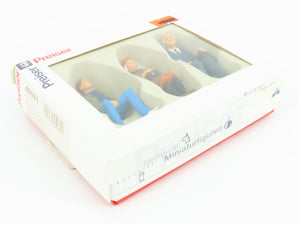 G 1/22.5 Scale Preiser 45081 Seated Persons Figures 3-Pack