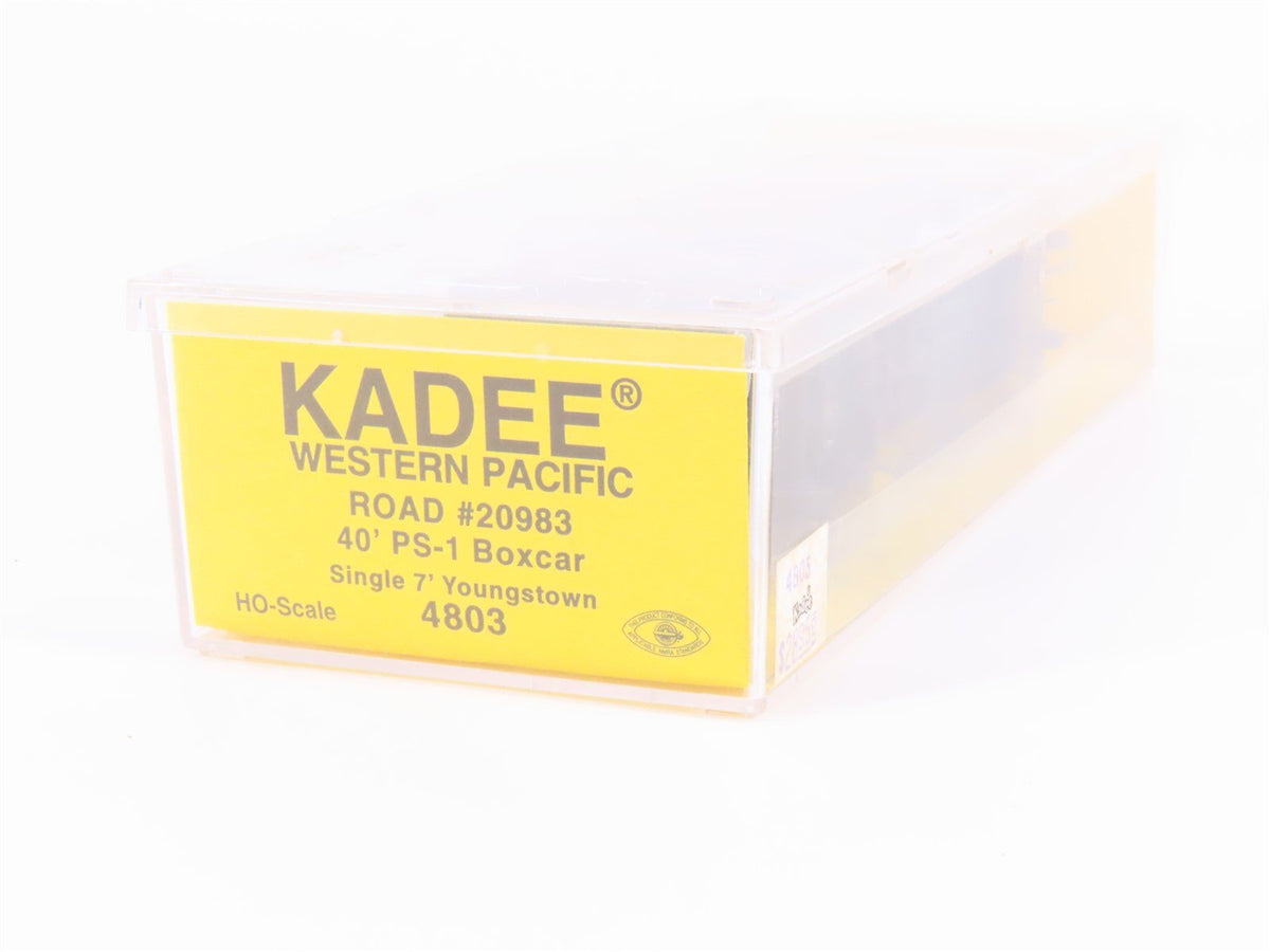 HO Kadee 4803 WP Western Pacific Feather River Route 40&#39; Box Car #20983 - Sealed