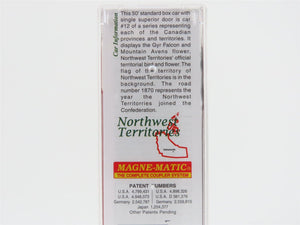 N Micro-Trains MTL 07700162 Northwest Territories 50' Standard Boxcar #1870