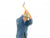 G 1/22.5 Scale Preiser 45090 Farmer Cutting Wood Figure