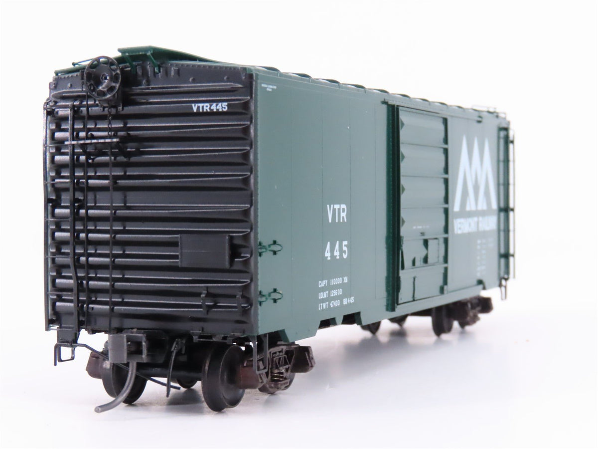 HO Scale Kadee 5222 VTR Vermont Railway 40&#39; Single Door Box Car #445